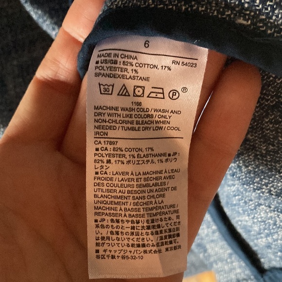 Banana Republic denim-like blazer - Picture 4 of 6